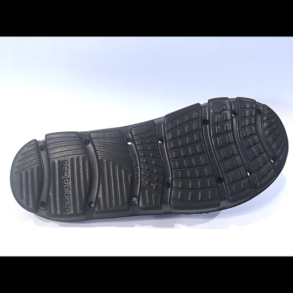 Men’s New Balance Float Slides Sandals Black New - Picture 6 of 6